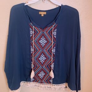 Takara Blouse. Never worn and in super great condition. Size Small
